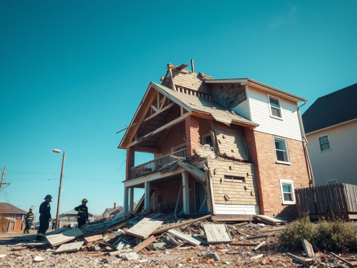 house explosion