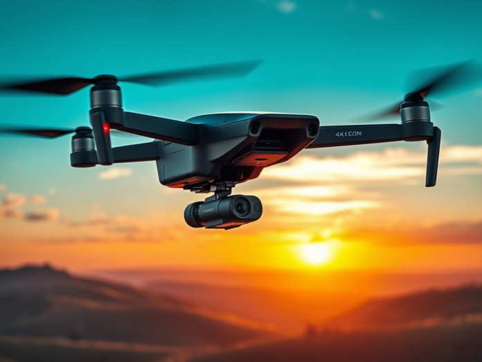 black falcon 4k drone