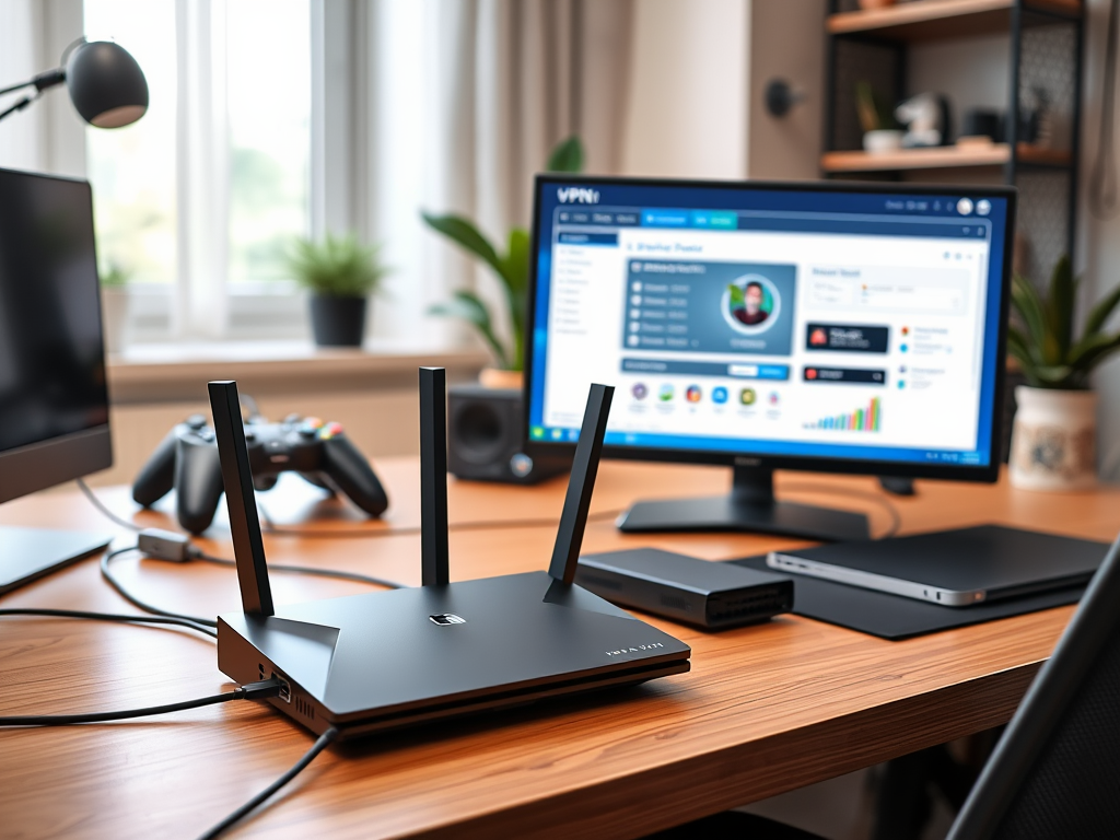 2.5gb home network setup with vpn