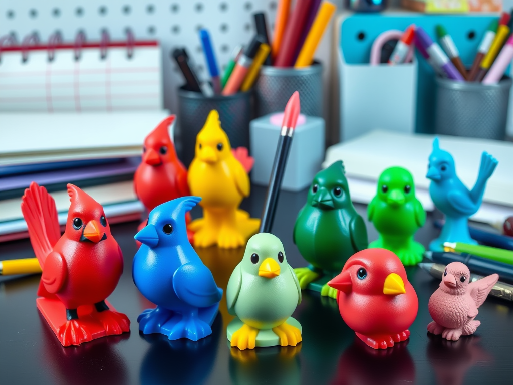 cardinal pen holder 3d print