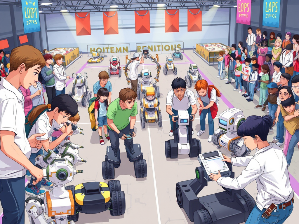first robotics portfolio examples