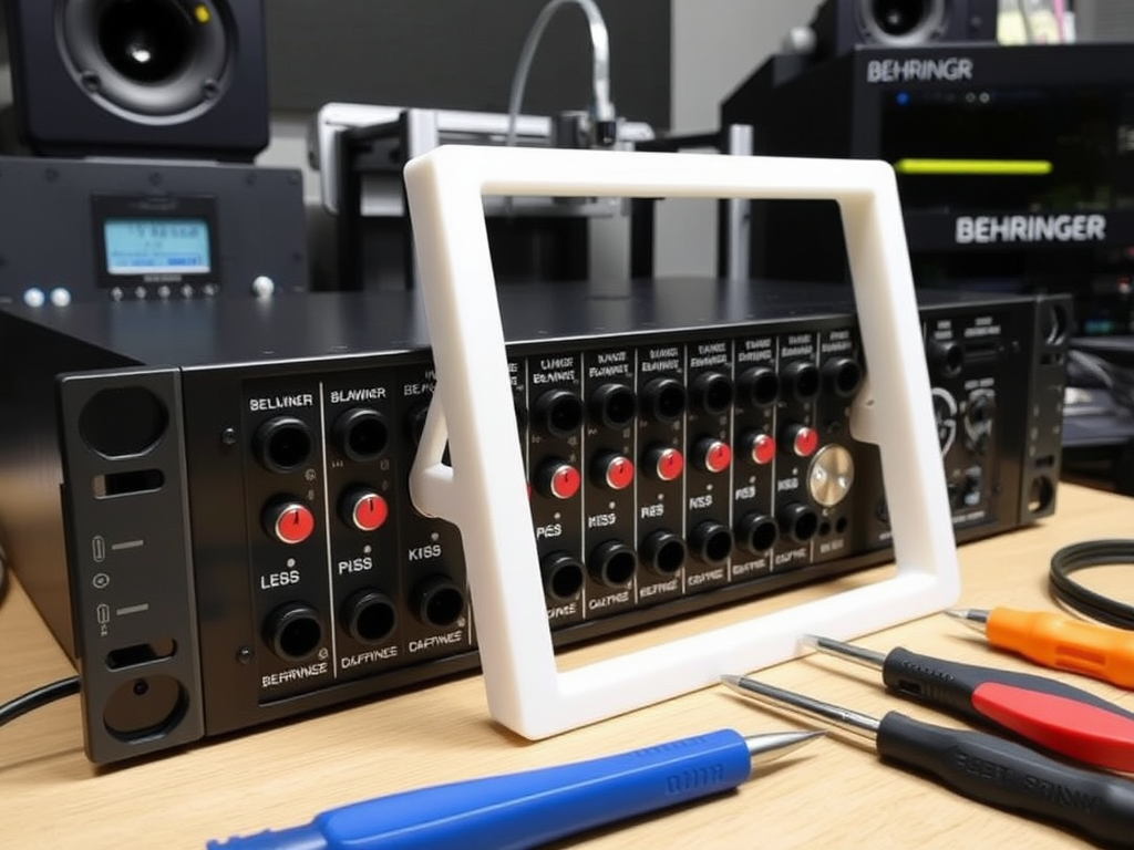 behringer rack ear for the xr16/xr18 3d print